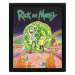 Постер 3D Rick and Morty (Portal) Постер 3D Rick and Morty (Portal) картинка 347788 - МосИгра